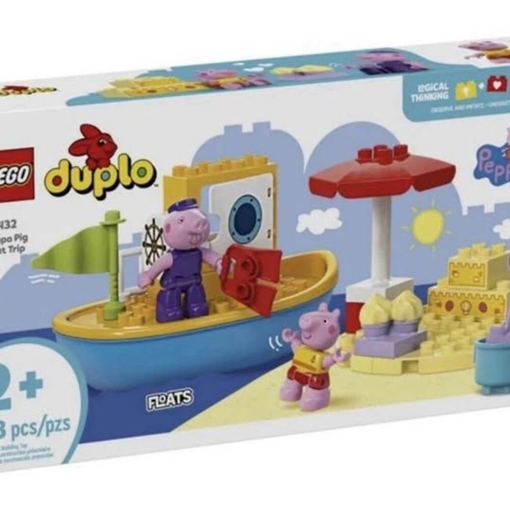 New in Box LEGO Duplo Peppa Pig Boat Trip